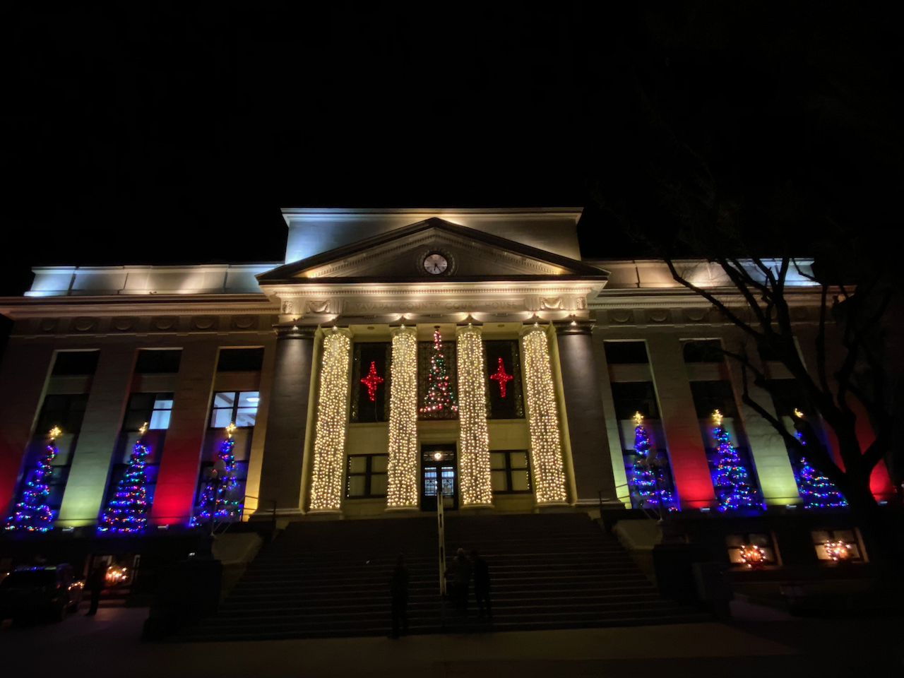 Prescott Courthouse Christmas Lights